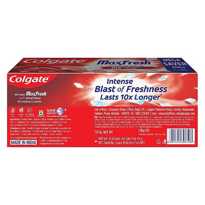 Colgate Maxfresh Toothpaste 2x150 g