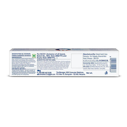 Sensodyne Fresh Gel Toothpaste 150 g