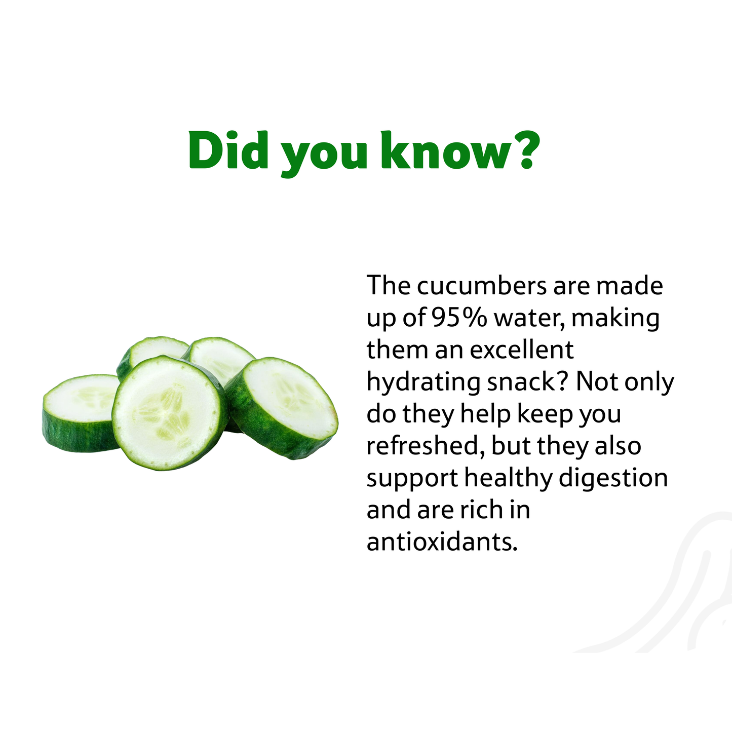 Cucumber Green, 650 g