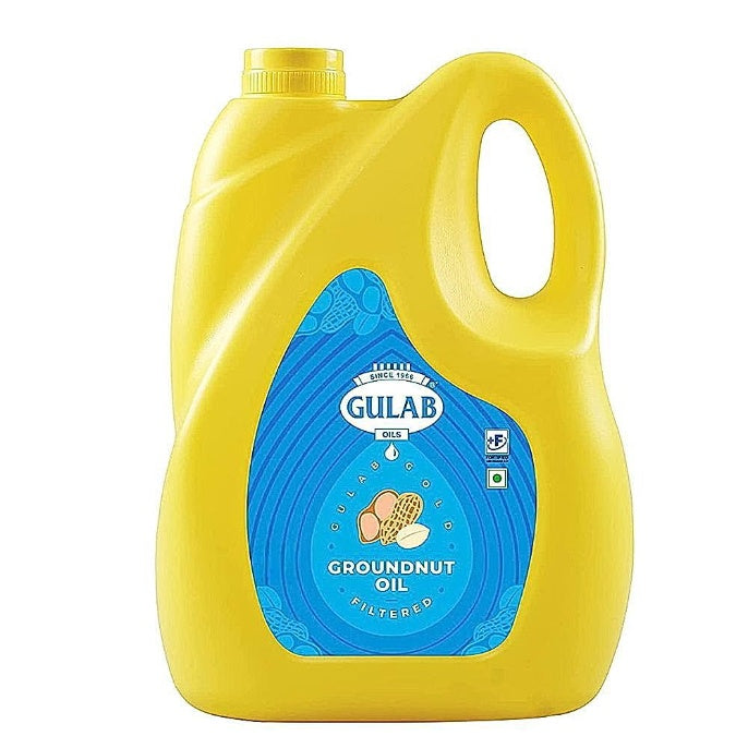 Gulab Filtered Groundnut Oil Jar 4.35 kg