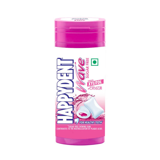 Happydent Wave Xylitol Fruits Flavour Bottle 30.6 g