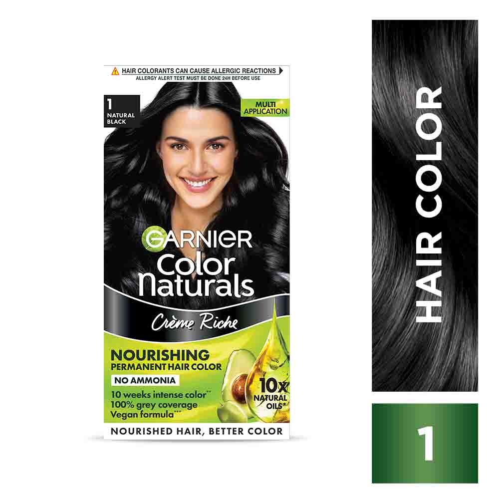 Garnier Colour Natural Black 1 Hair Colour 20 ml