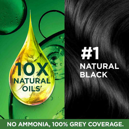 Garnier Colour Natural Black 1 Hair Colour 20 ml