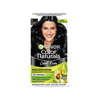 Garnier Colour Natural Black 1 Hair Colour 20 ml