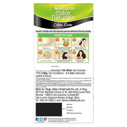 Garnier Colour Natural Dark Brown 3 Hair Colour 20 ml