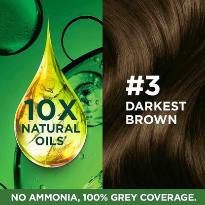 Garnier Colour Natural Dark Brown 3 Hair Colour 20 ml
