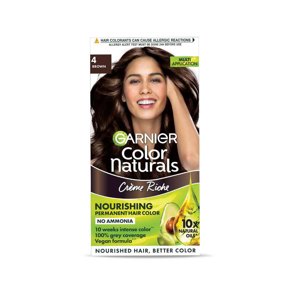 Garnier Colour Natural Brown 4 Hair Colour 70 ml