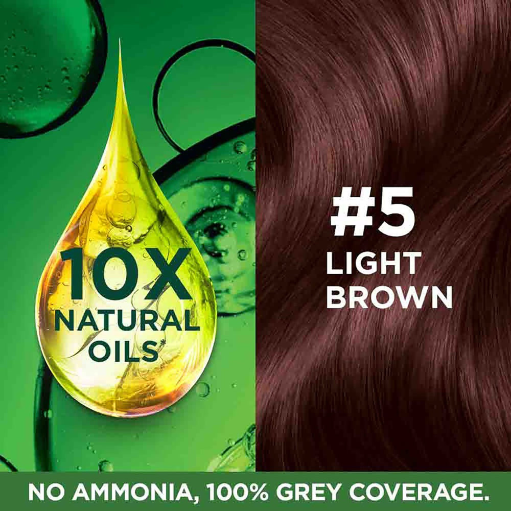 Garnier Colour Natural Light Brown 5 Hair Colour 70 ml
