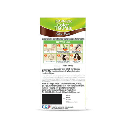 Garnier Colour Natural Light Brown 5 Hair Colour 70 ml
