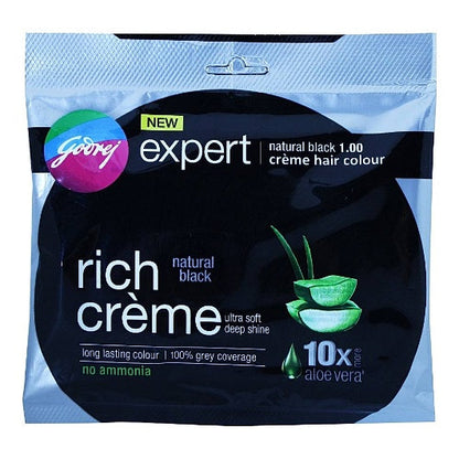 Godrej Expert Rich Creme Natural Black Hair Colour 20 g