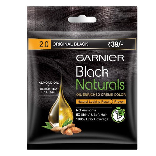 Garnier Natural Original Black 2 Hair Colour 20 Ml
