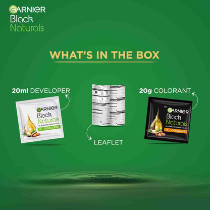 Garnier Natural Deep Black 1 Hair Colour 20 ml