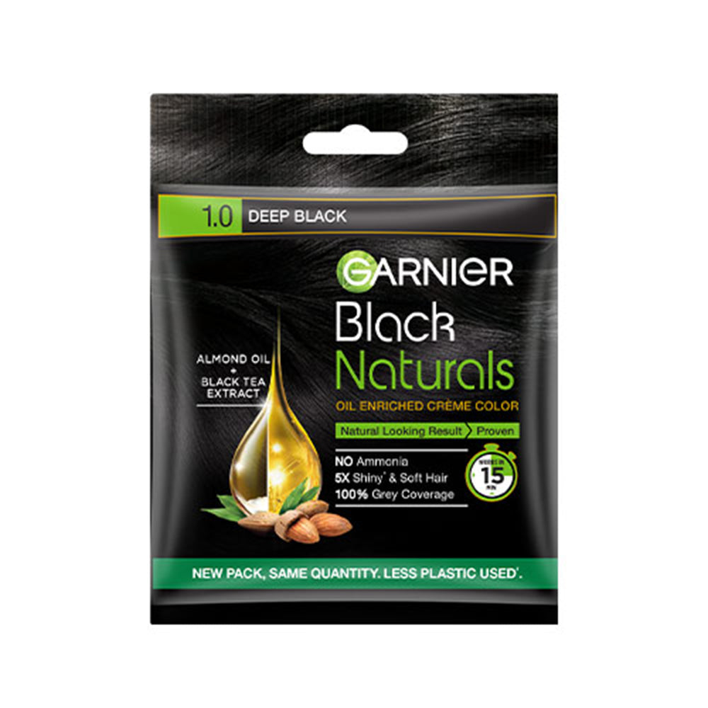 Garnier Natural Deep Black 1 Hair Colour 20 ml