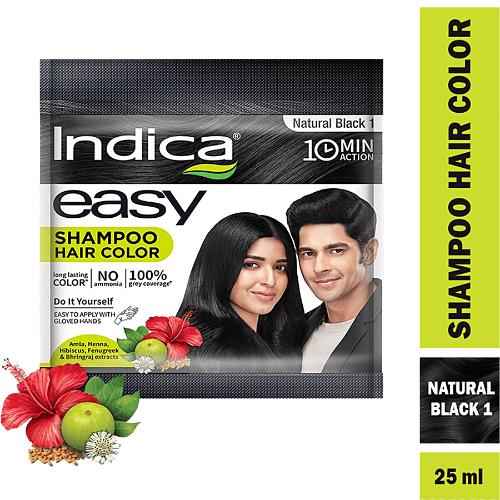 Indica Natural Black Hair Colour 25 Ml