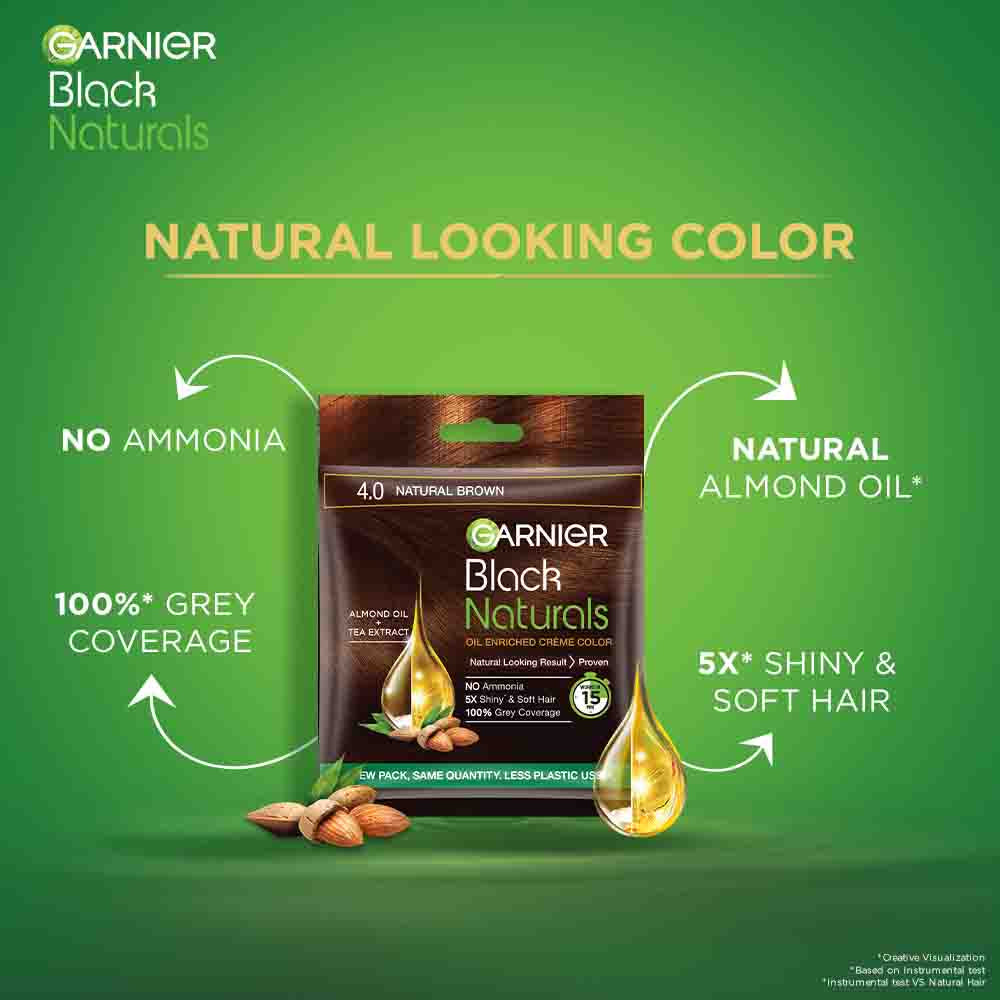 Garnier Natural Brown 4 Hair Colour 20 ml