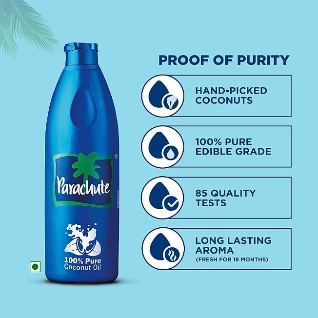Parachute 100% Pure Coconut Oil 200 ml