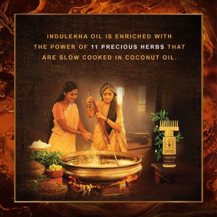 Indulekha Bringha Oil, Reduces Hair Fall And Grows New Hair, 1 Ayurvedic Oil 100 ml