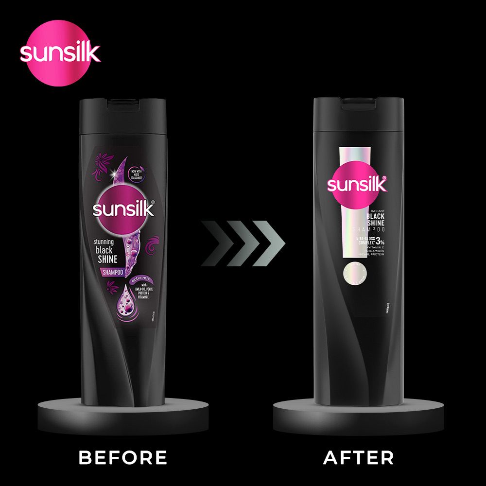 Sunsilk Stunning Black Shine Shampoo 340 ml