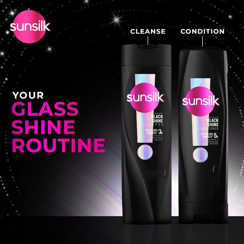 Sunsilk Stunning Black Shine Shampoo 180 ml