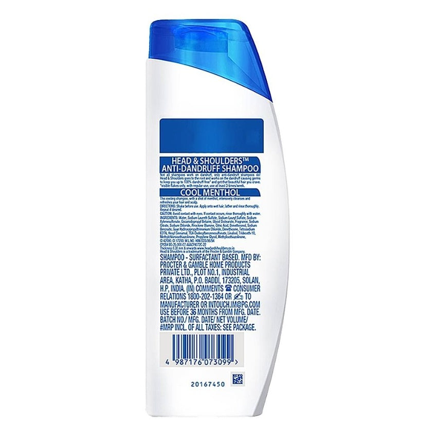 Head & Shoulder Cool Menthol Shampoo 375 ml