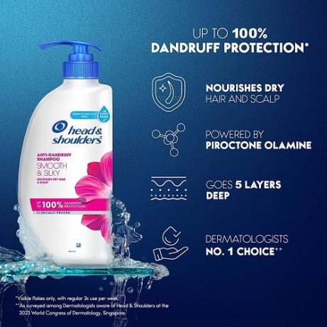 Head & Shoulder Smooth & Silky Shampoo 675 ml