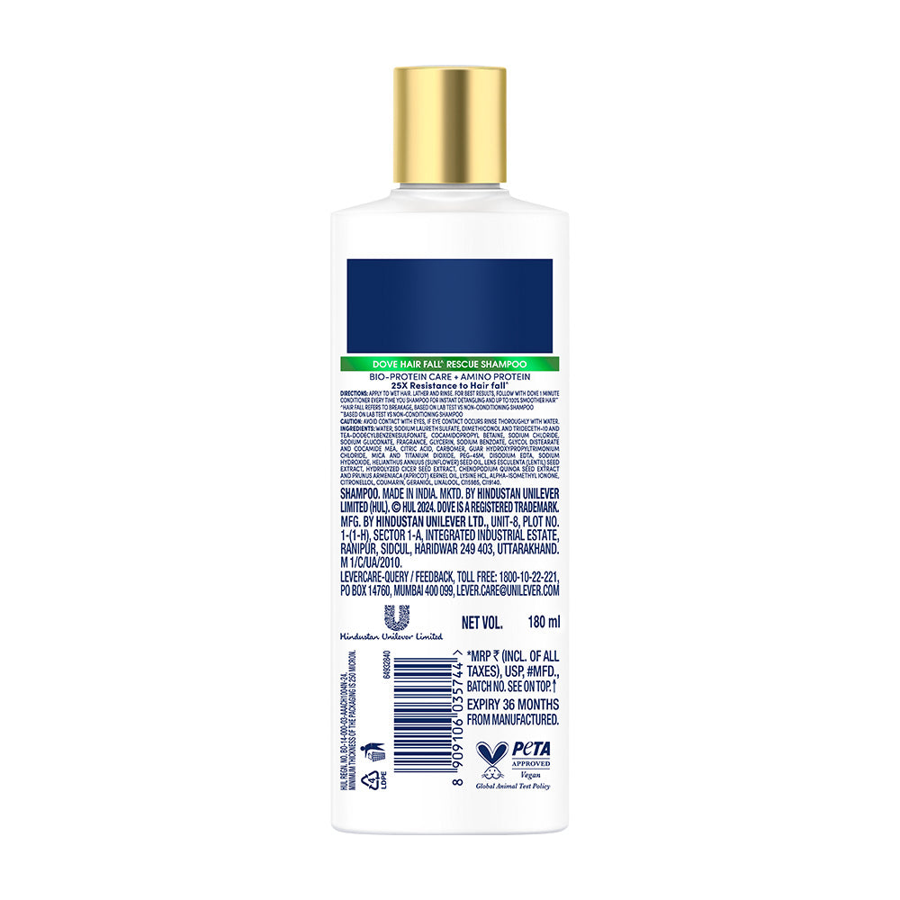 Dove Hair Fall Rescue Shampoo 180 ml