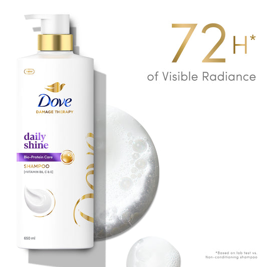 Dove Daily Shine Shampoo 650 ml