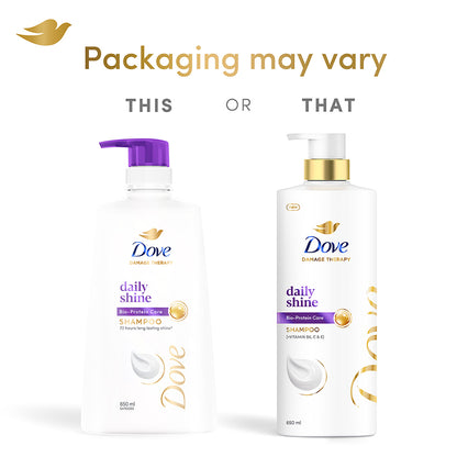 Dove Daily Shine Shampoo 650 ml