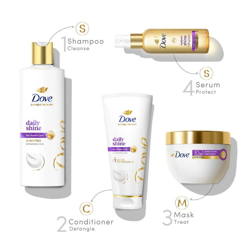 Dove Daily Shine Shampoo 650 ml