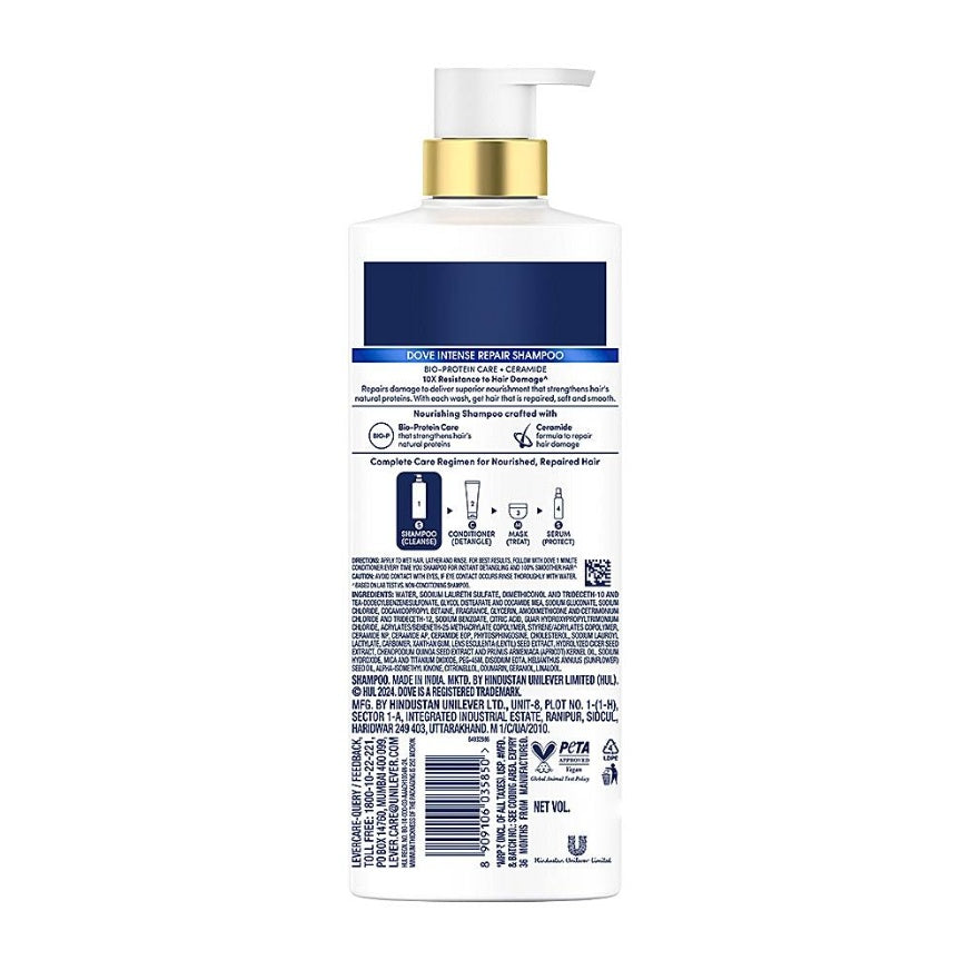 Dove Intense Repair Shampoo 650 ml