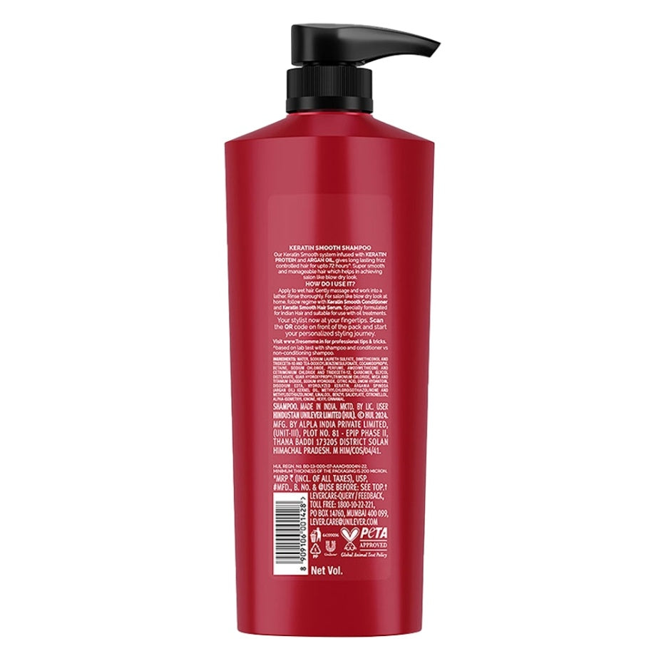 Tresemme Keratin Smooth Shampoo 580 ml
