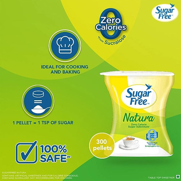 Sugar Free Natural 300 Pellets 300 pcs