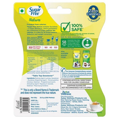 Sugar Free Natural 300 Pellets 300 pcs
