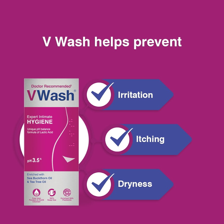 V Wash Plus Expert Intimate Hygiene 100 ml