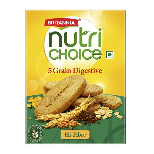 Britannia Nutri Choice 5 Grain Digestive Biscuits 200 g