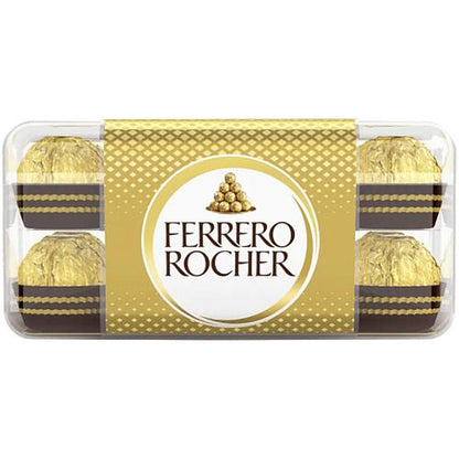Ferrero Rocher Hazelnut Chocolates Box pack of 16
