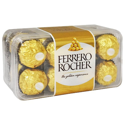 Ferrero Rocher Hazelnut Chocolates Box pack of 16