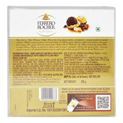 Ferrero Rocher Hazelnut Chocolates Box pack of 24