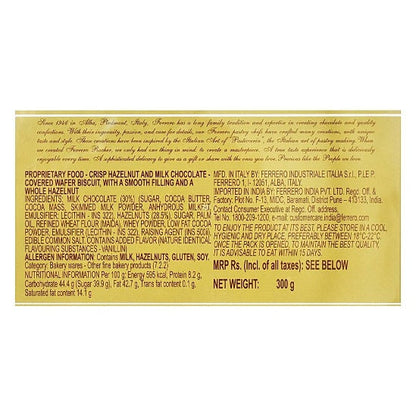 Ferrero Rocher Hazelnut Chocolates Box pack of 24