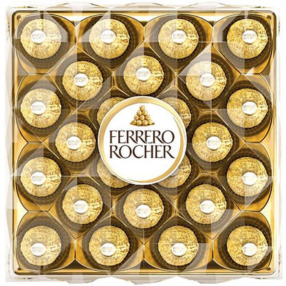 Ferrero Rocher Hazelnut Chocolates Box pack of 24
