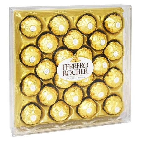 Ferrero Rocher Hazelnut Chocolates Box pack of 24