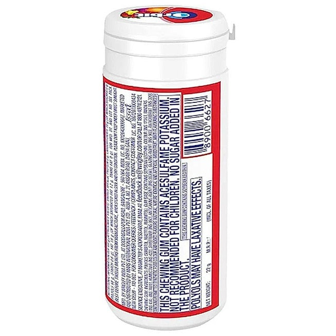 Orbit Sugar Free Bottle Fruit 19.8 g
