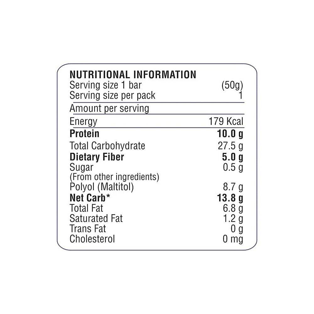 Rite Bite Work Out Sugar Free Choco Almond 50 g