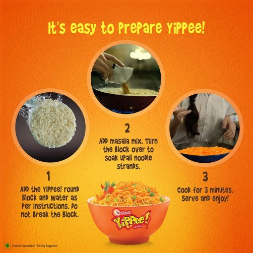 Yippee Magic Masala Noodles 360 g