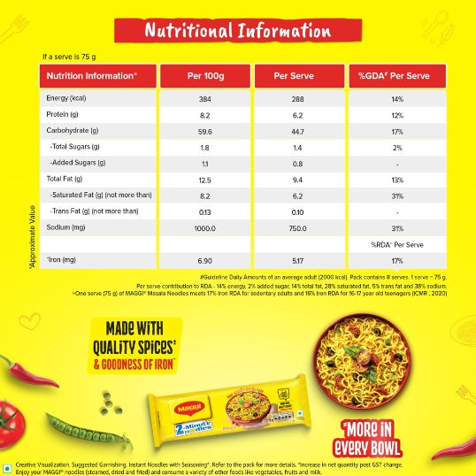 Maggi Instant Noodle Masala 560 g