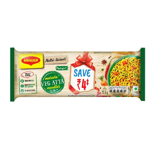 Maggi Veg Atta Noodle 290 g