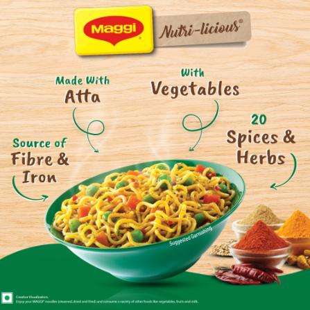 Maggi Veg Atta Noodle 80 gm