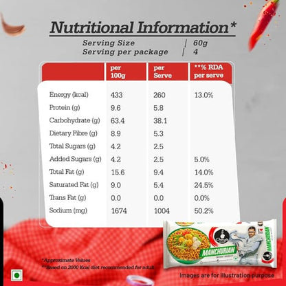 Ching'S Instant Noodle Manchurian 240 g