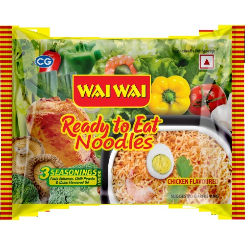 Wai Wai 123 Chicken Noodles 70 g