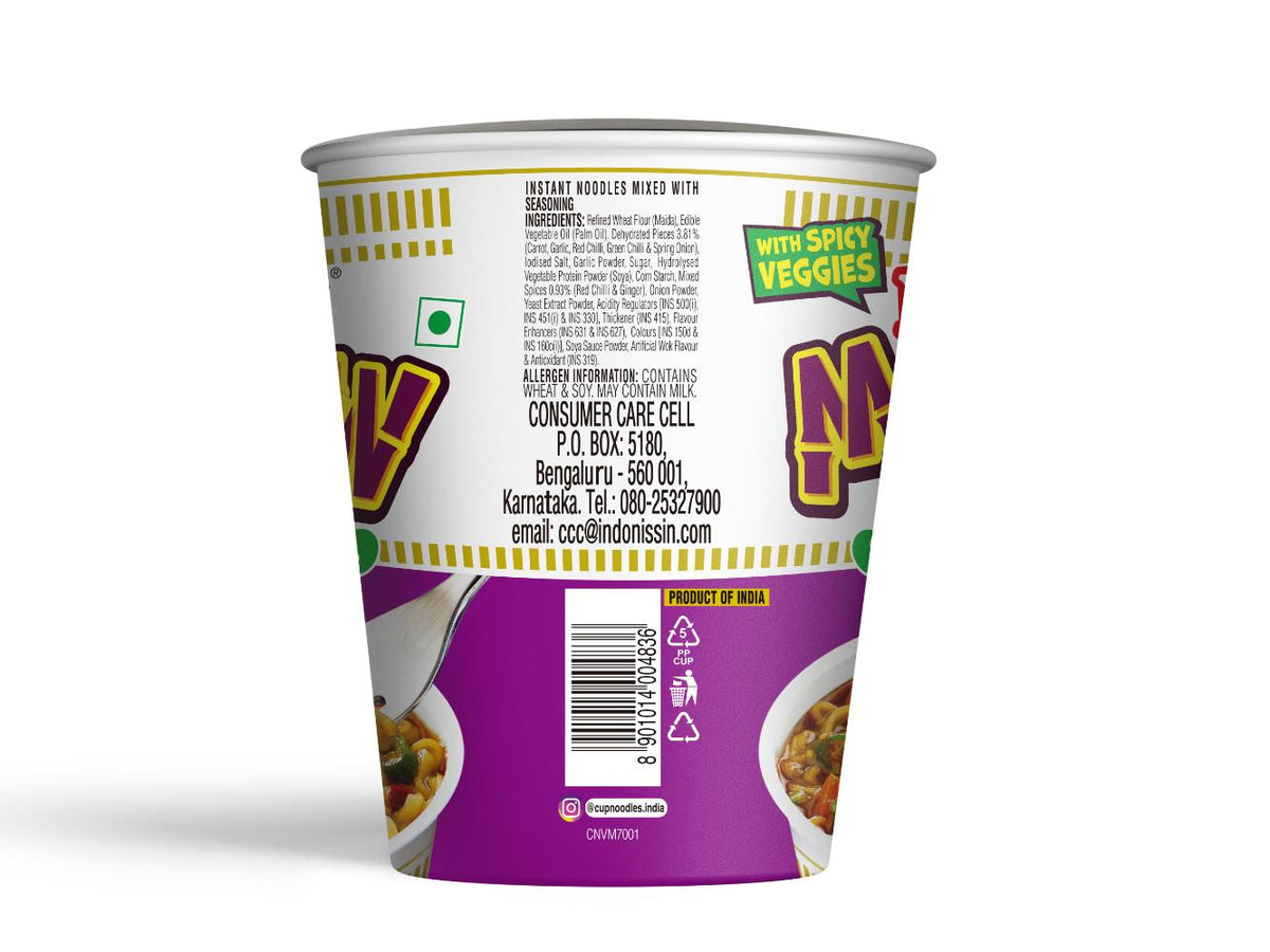 Top Ramen Cup Noodle Veggie Manchow 70 g